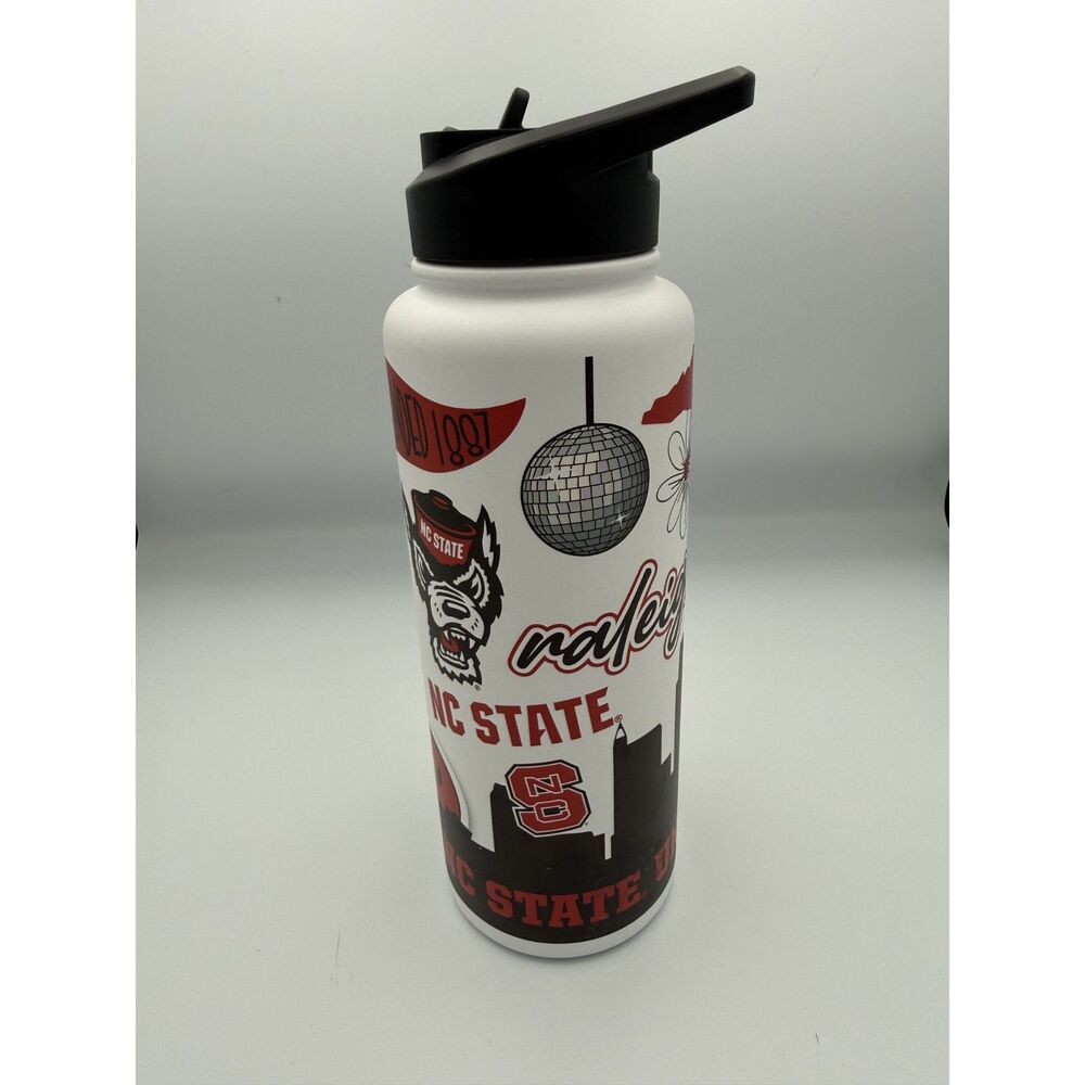 NC State 34oz Native Design Quencher Insulated Bottle